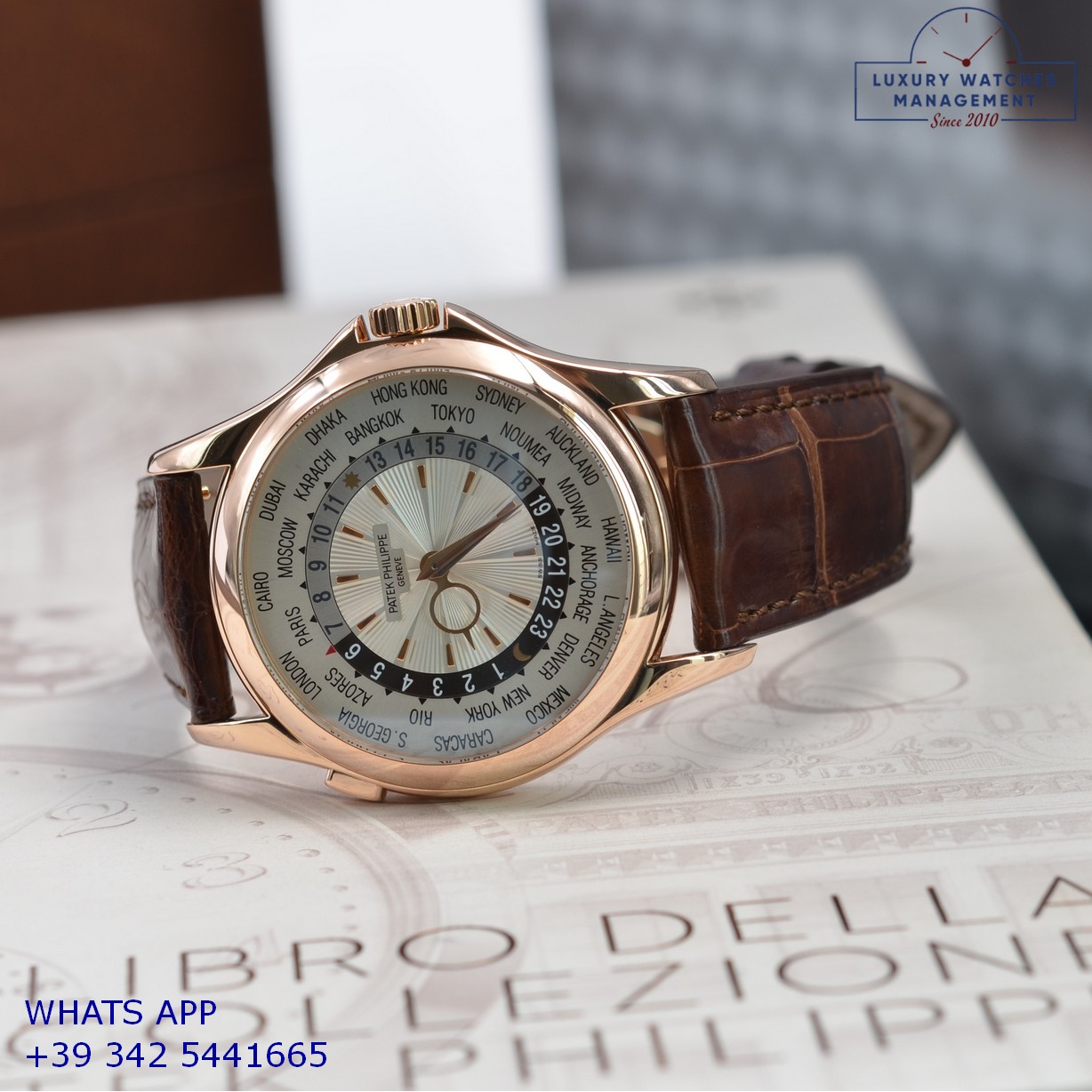 PATEK PHILIPPE WORLD TIME 5130R-001 (3)
