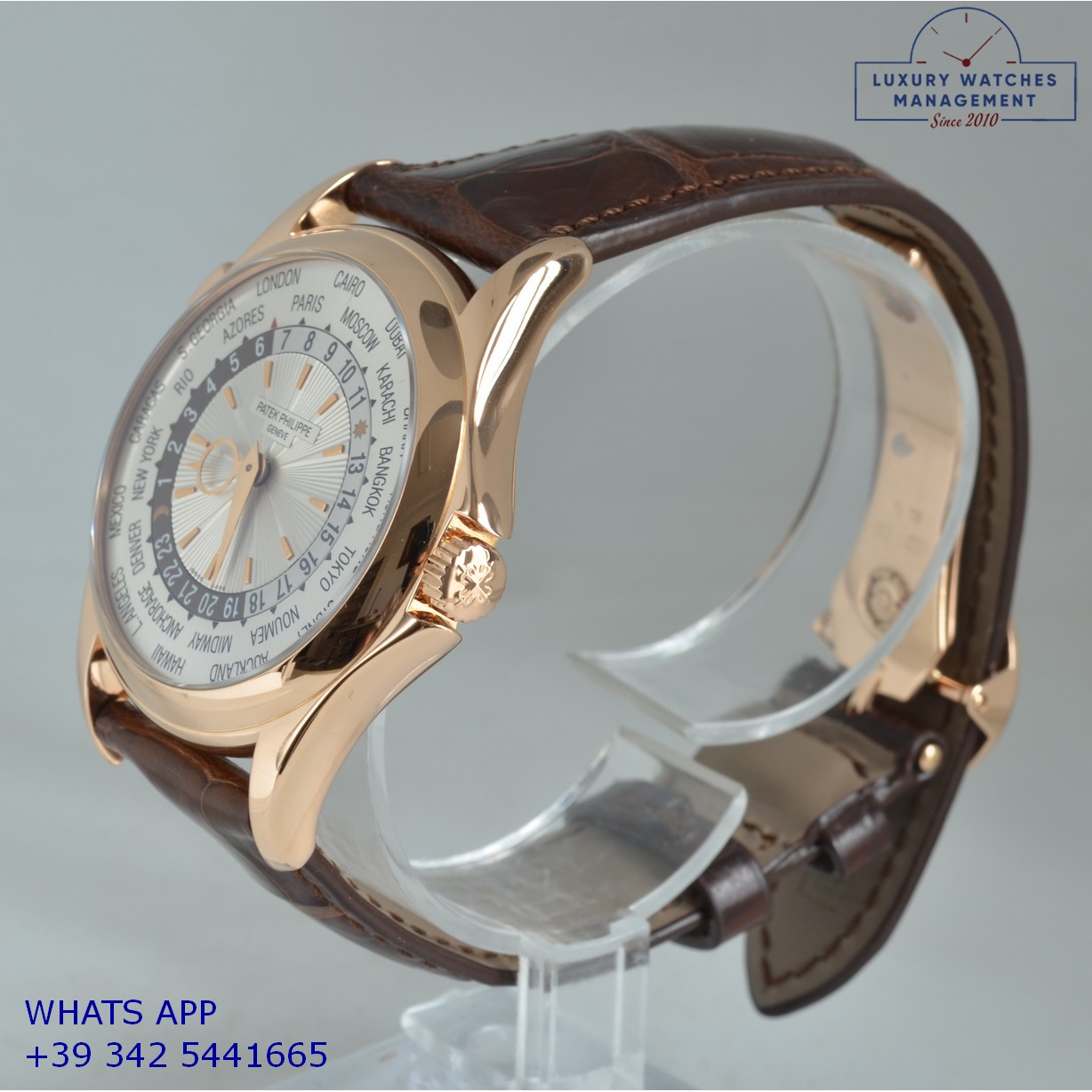 PATEK PHILIPPE WORLD TIME 5130R-001 (5)