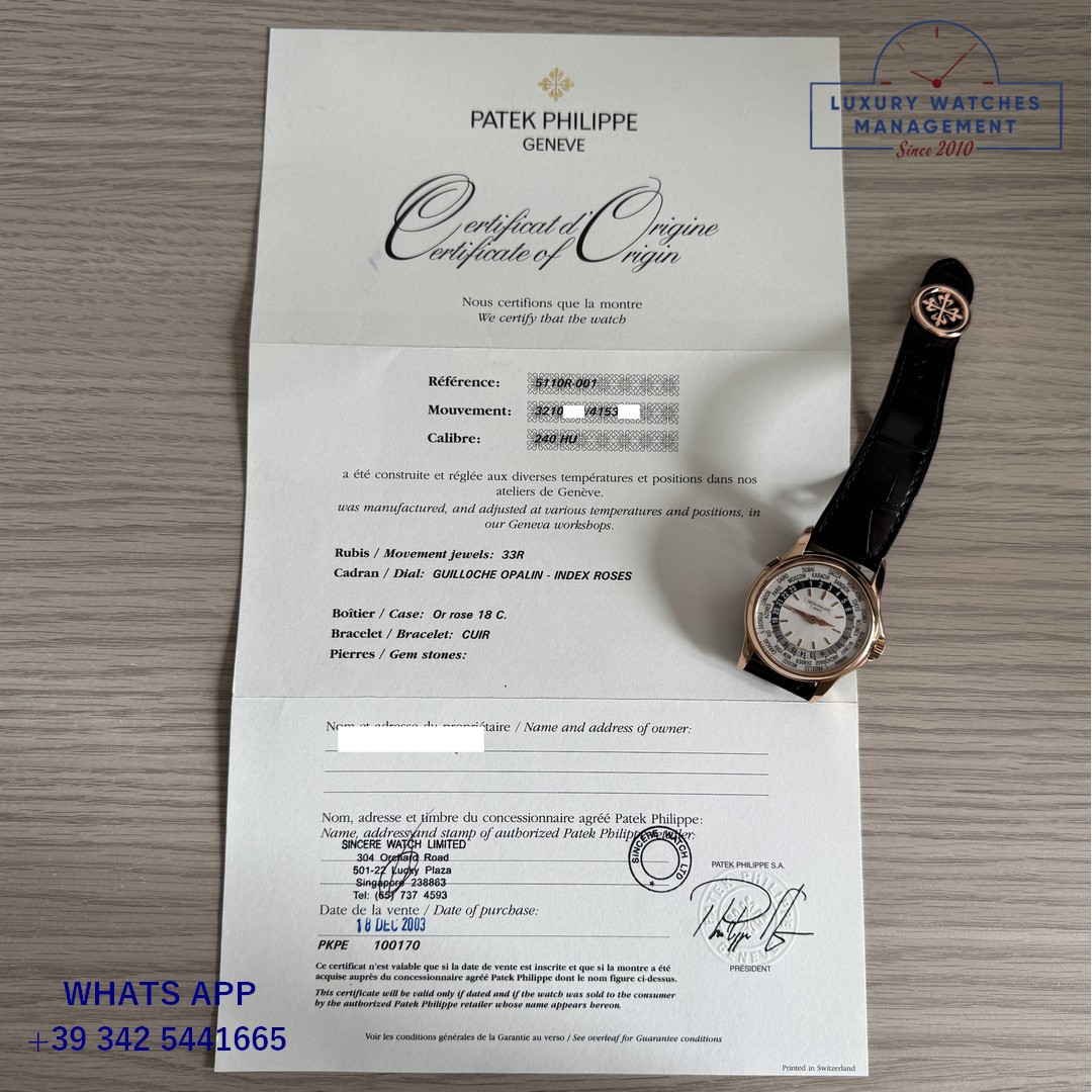 PHILIPPE WORLD TIME 5110R-001 (15)