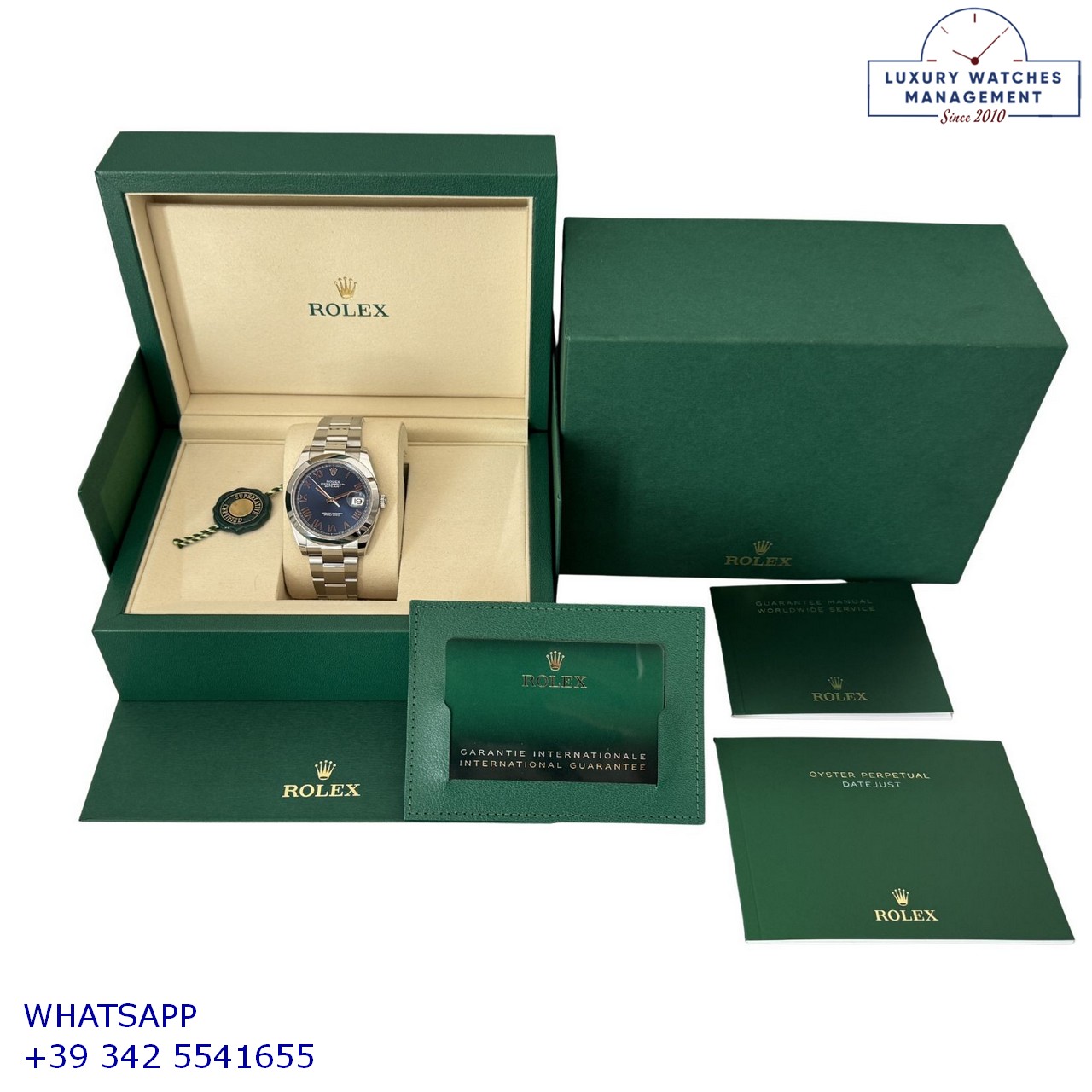 ROLEX DATEJUST II 126300 BLUE OYSTER (23)
