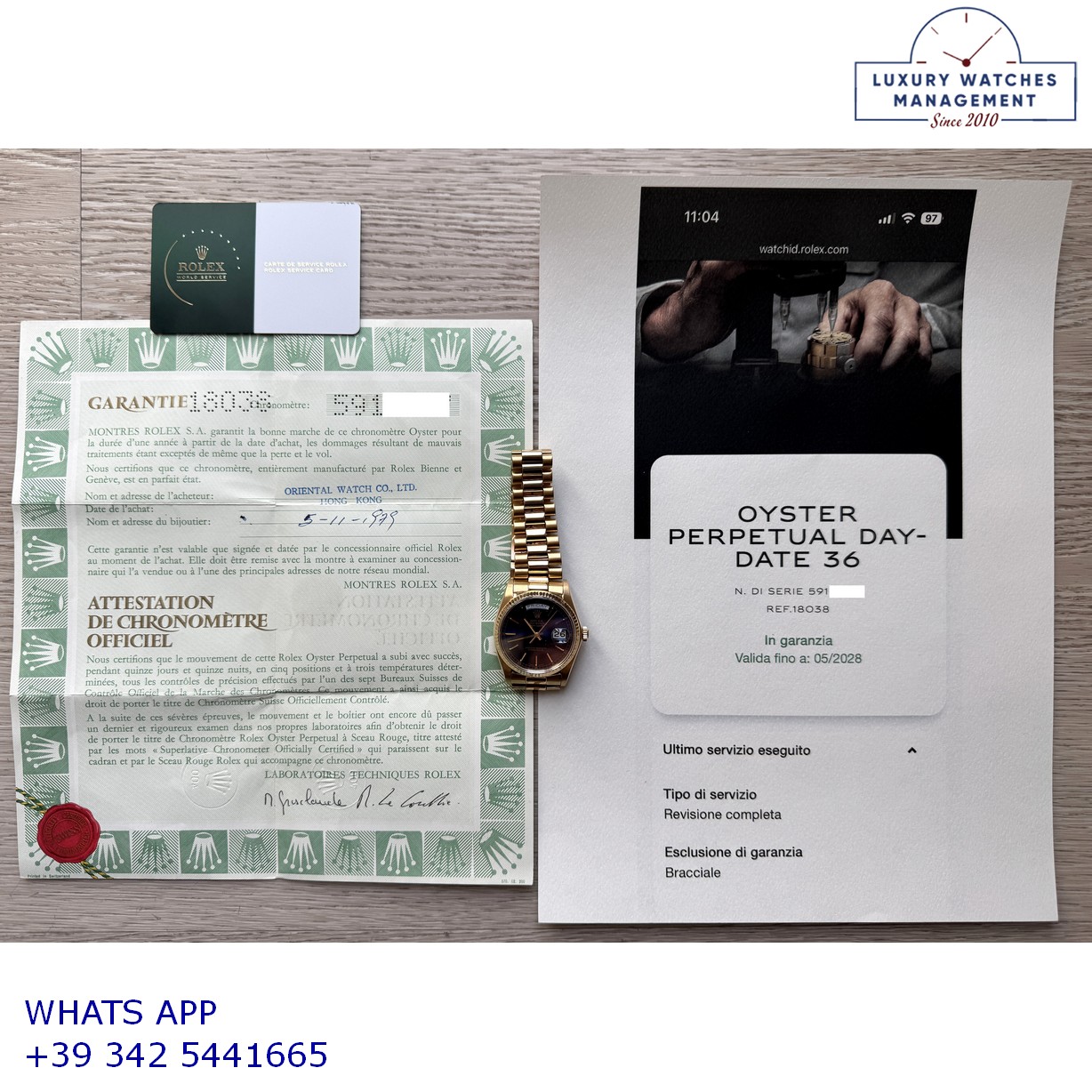 ROLEX DAY-DATE 18038 (3)