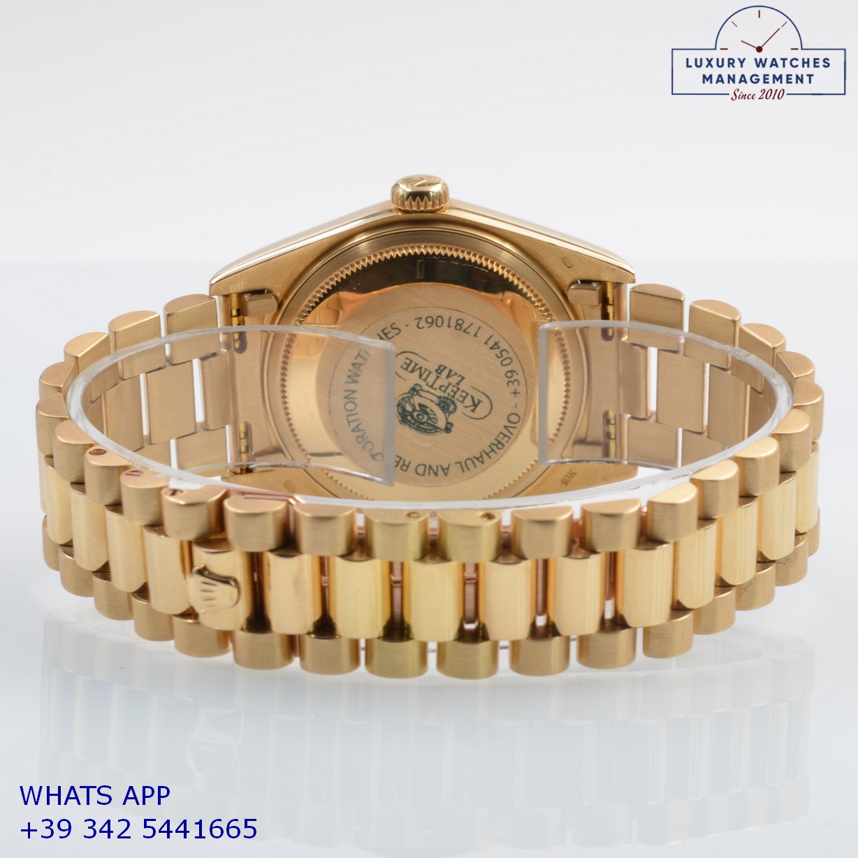 ROLEX DAY-DATE 18038 BLUE (20)