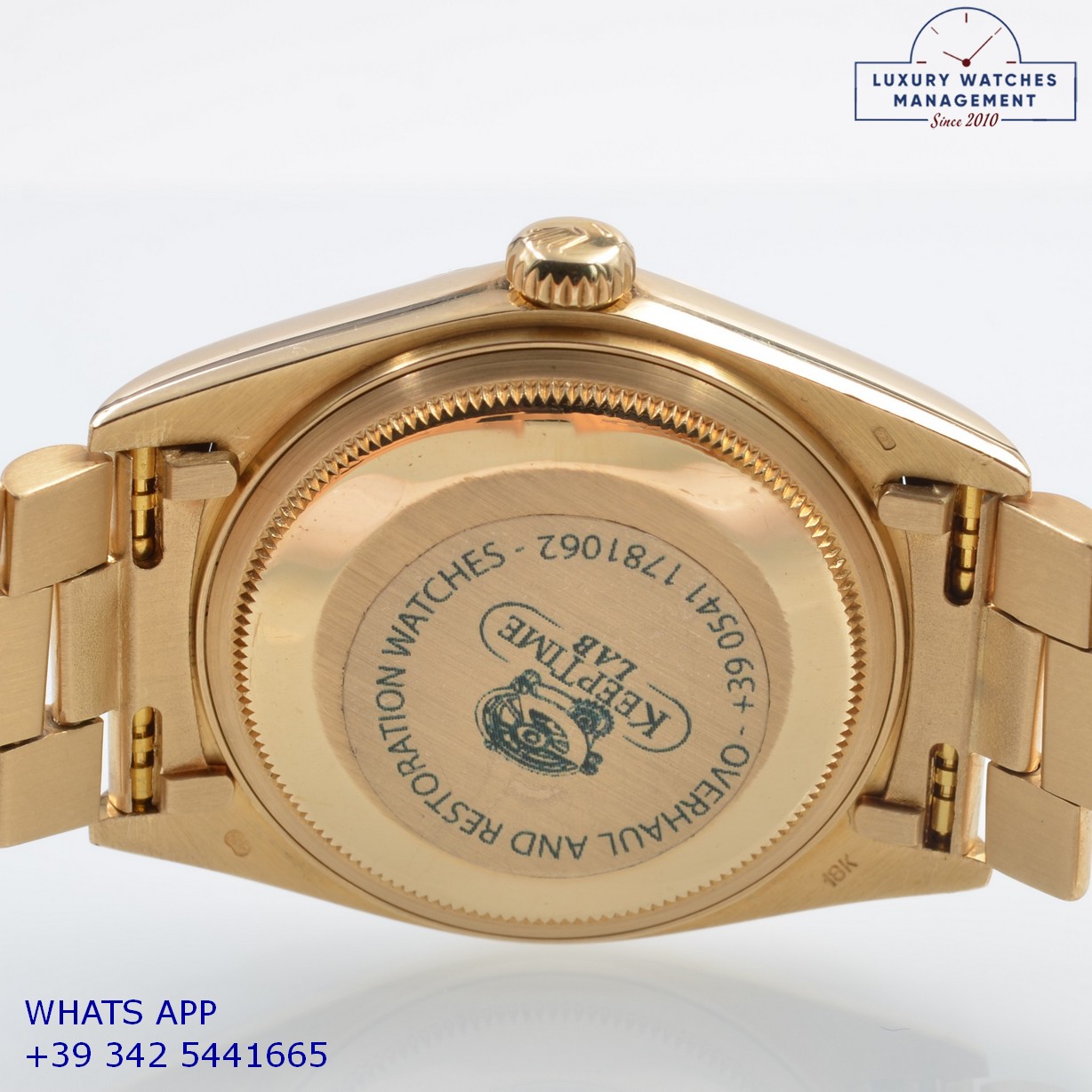 ROLEX DAY-DATE 18038 BLUE (22)