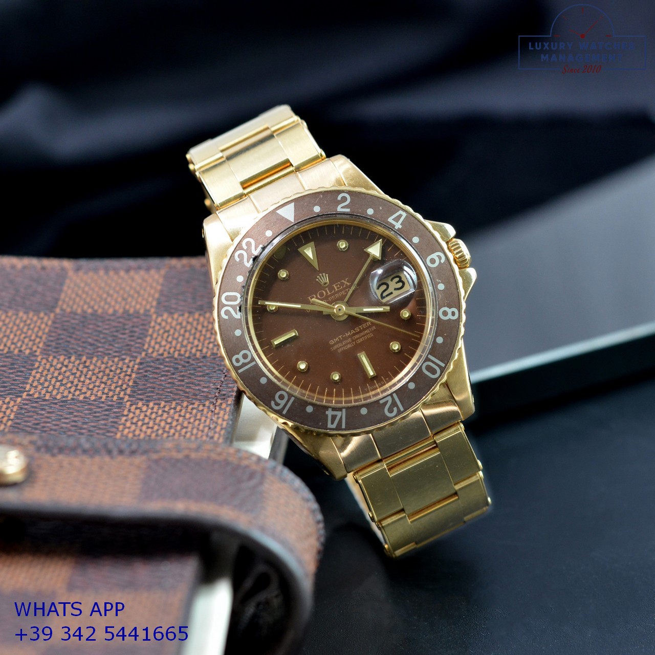 ROLEX GMT MASTER 1675 GOLD (24)
