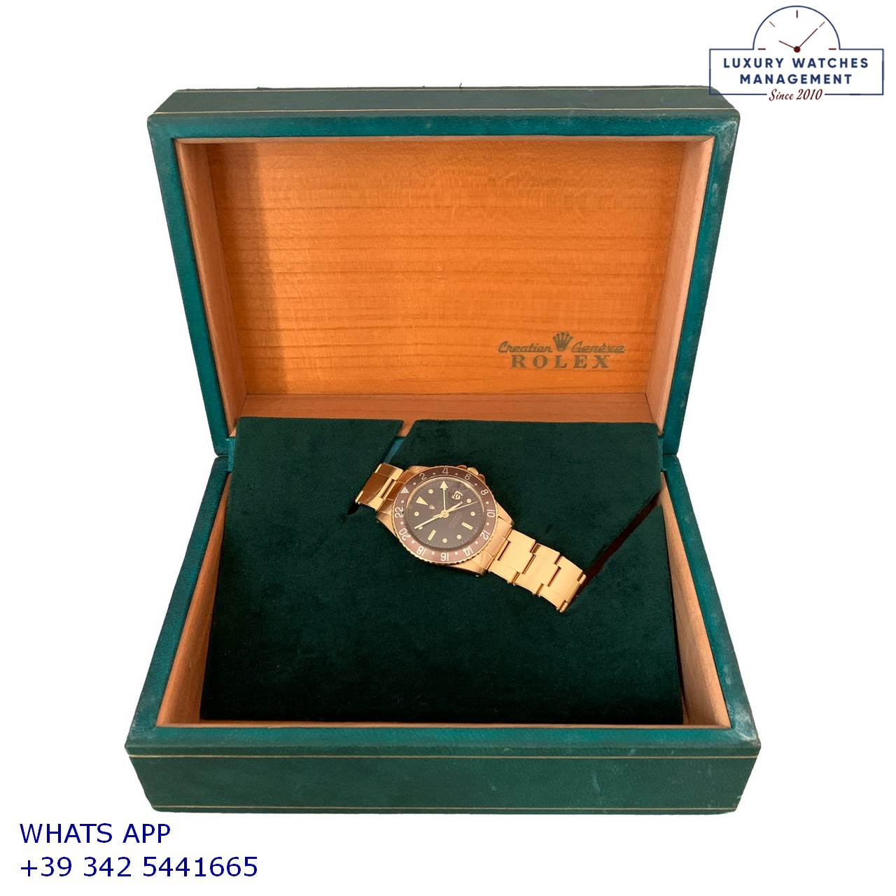 ROLEX GMT MASTER 1675 GOLD (3)