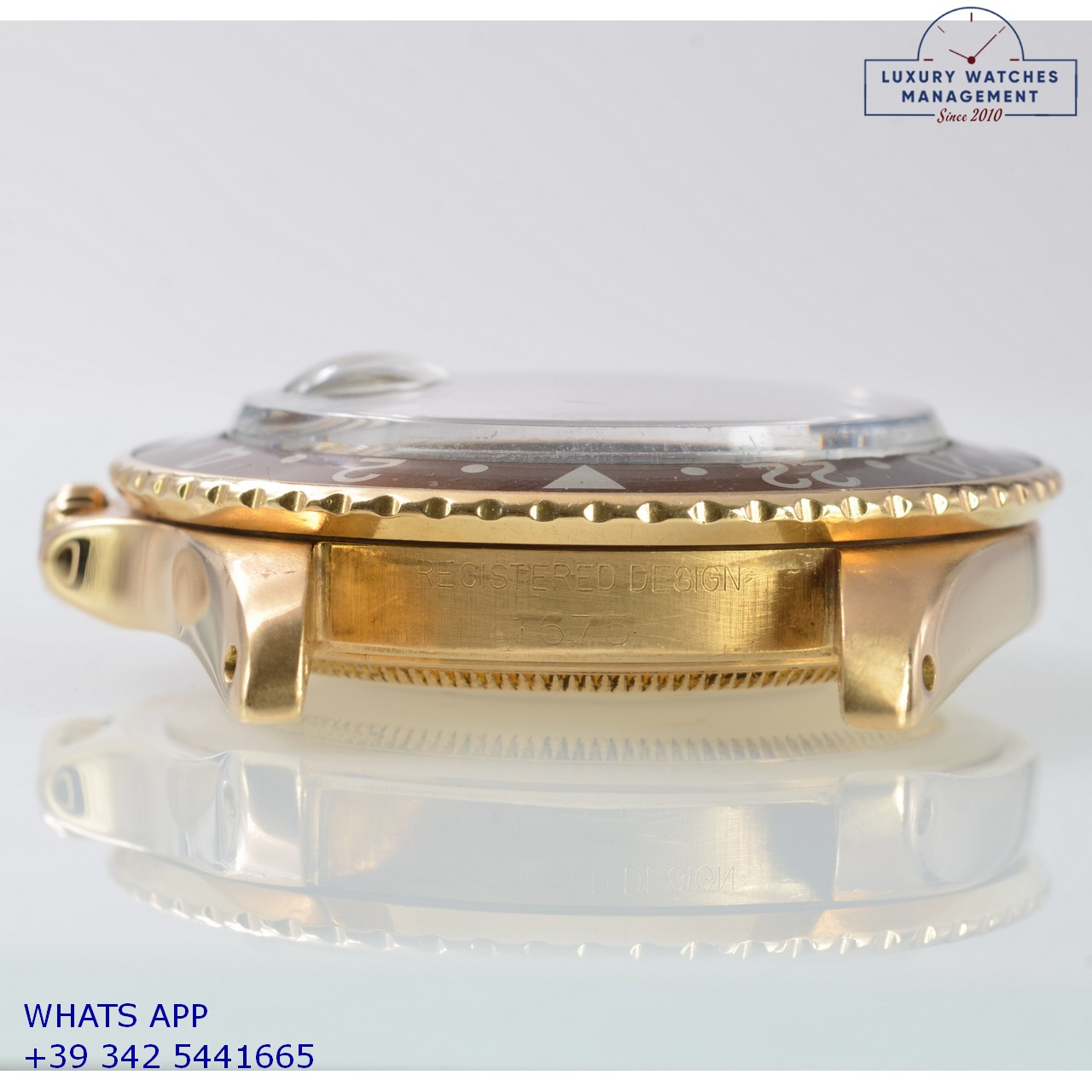 ROLEX GMT MASTER 1675 GOLD (9)