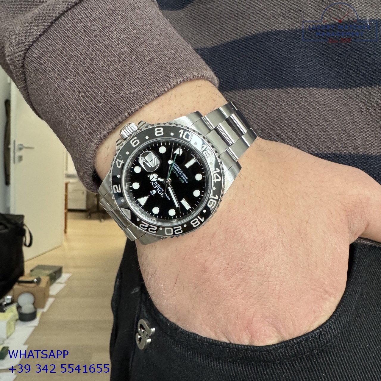 ROLEX GMT MASTER II 116710LN (17)
