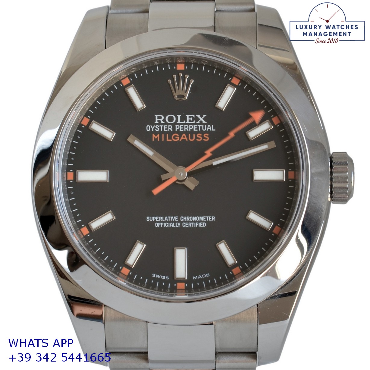 ROLEX MILGAUSS 116400 (2)